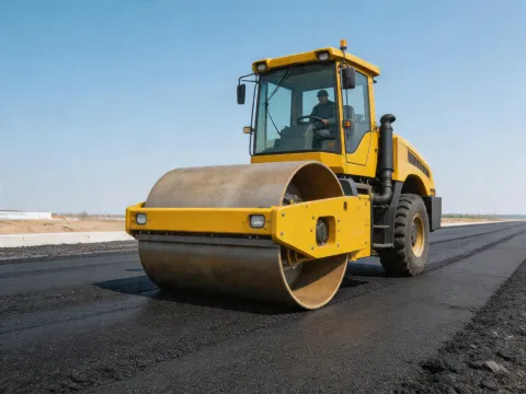 SDLG road roller