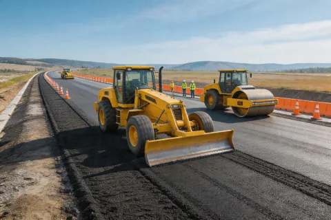 Road construction